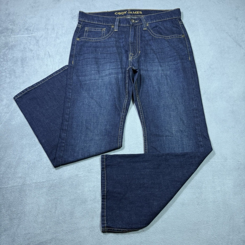 Cody James Jeans Mens 33x30 Relaxed Bootcut Cowboy Rodeo Ranch Garage Farm USA